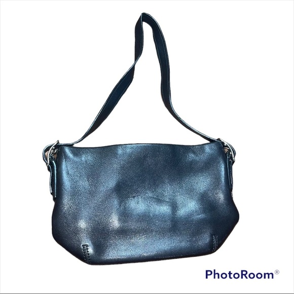 Coach Black Leather Purse Y2K Mini - Picture 2 of 5